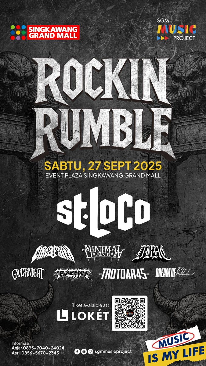 This is our first time to Singkawang, let’s making some noise in the moshpit. See you on September! 🔥