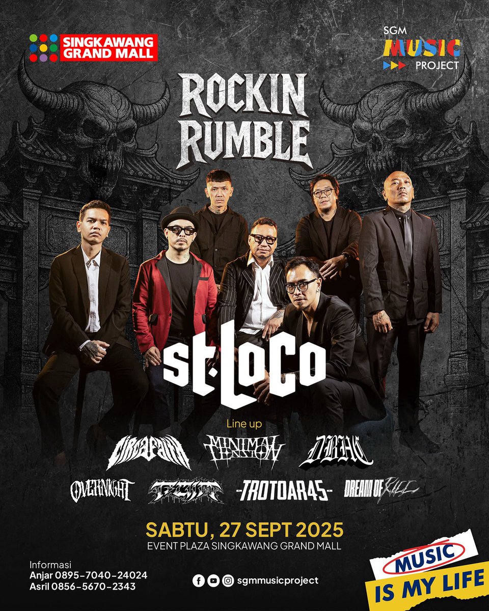 circafaithband's tweet photo. This is our first time to Singkawang, let’s making some noise in the moshpit. See you on September! 🔥 https://t.co/YtY7S9Zvtm