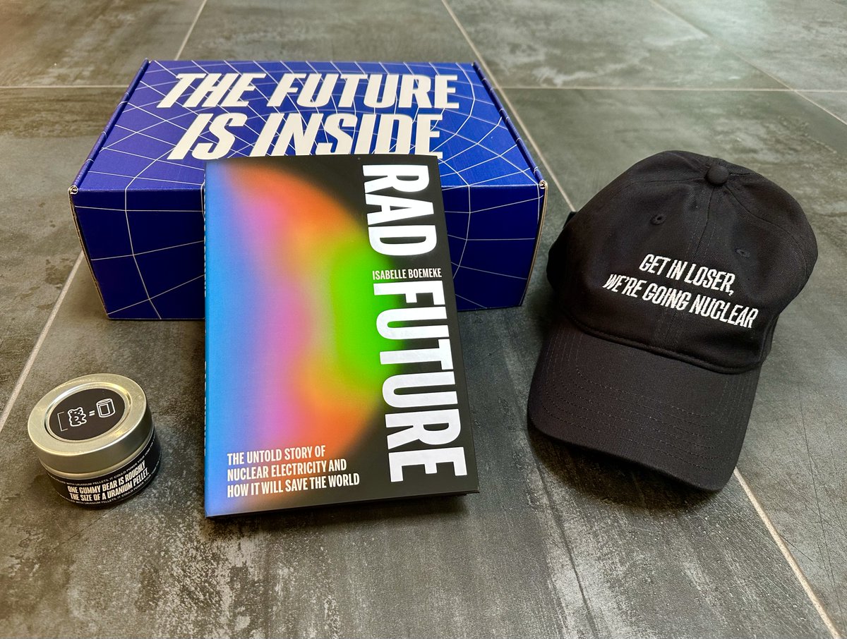 FutureJurvetson's tweet image. Changing the human dialog on nuclear energy. Now that’s rad!  ☢

The nuclear survival kit from Isabelle Boemeke has arrived. She is a nuclear energy influencer, and her book is clear, compelling and full of graphic illustrations.

Consider the harm done by fear-mongering to…