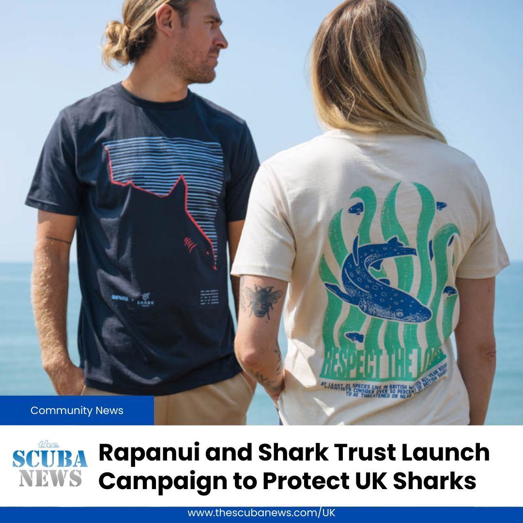 Sustainable clothing brand Rapanui has teamed up with marine conservation charity the Shark Trust to launch a new capsule collection spotlighting shark conservation, and the urgent need to protect shark populations in UK waters and beyond 

🦈 👕 🤿 👉  buff.ly/ZSCIUuS