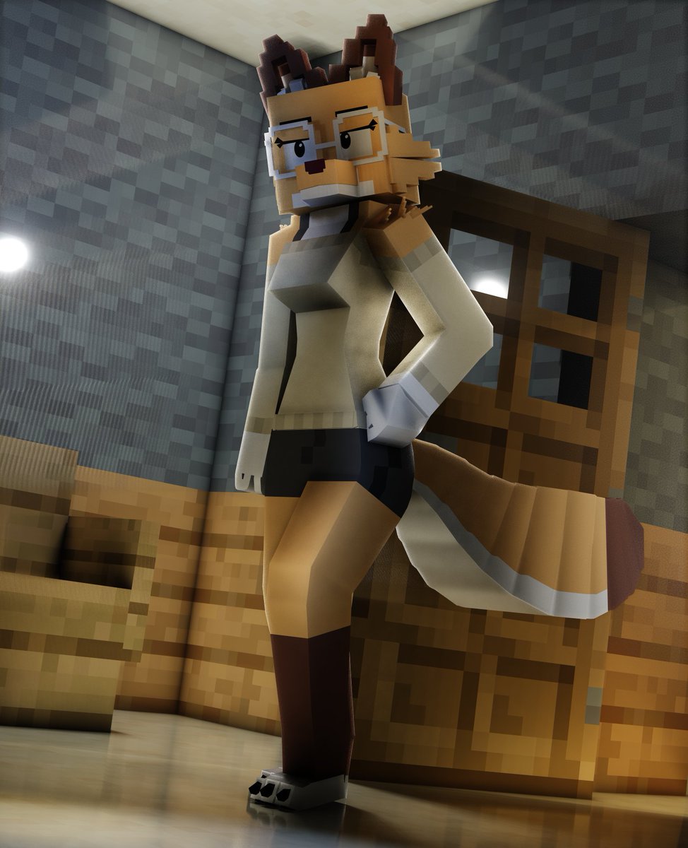 Iv5anX's tweet photo. Welp I updated Rey Model. I made some improvement and also Optimized her, so yeah.
OC By: @AnimatedMau
Render and Model Done By: Me
#othersideshow #otherside #other_side #Fox #Anthro #Render #Mineimator #minecraft #3dart https://t.co/PJBAe8f5Ws