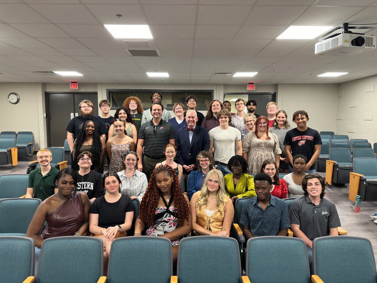 Tim Caboni (@caboni) on Twitter photo Terrific afternoon welcoming our award winning <a href="/wkuforensics/">WKU Forensics</a> Team back to the Hill yesterday! Terrific afternoon welcoming our award winning <a href="/wkuforensics/">WKU Forensics</a> Team back to the Hill yesterday!