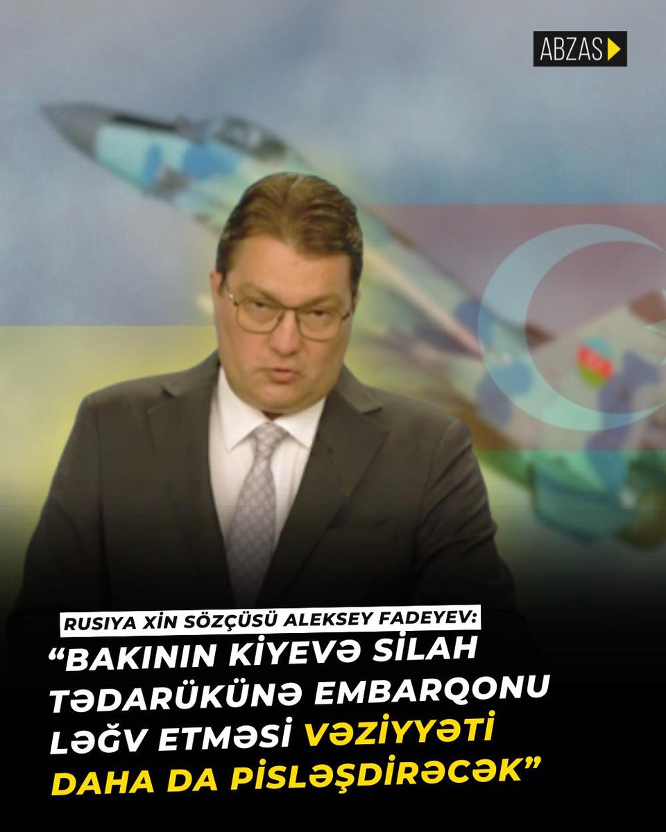 Rusiya Xarici İşlər Nazirliyi Azərbaycan tərəfindən Ukraynaya silah tədarükünə qoyulan embarqonun mümkün ləğvini kəskin tənqid edib. 

“RİA Novosti”nin məlumatına görə, nazirliyin sözçü müavini Aleksey Fadeyev bu barədə danışıb. 

“Bu hərəkətlər münaqişənin həllinə kömək etmir,