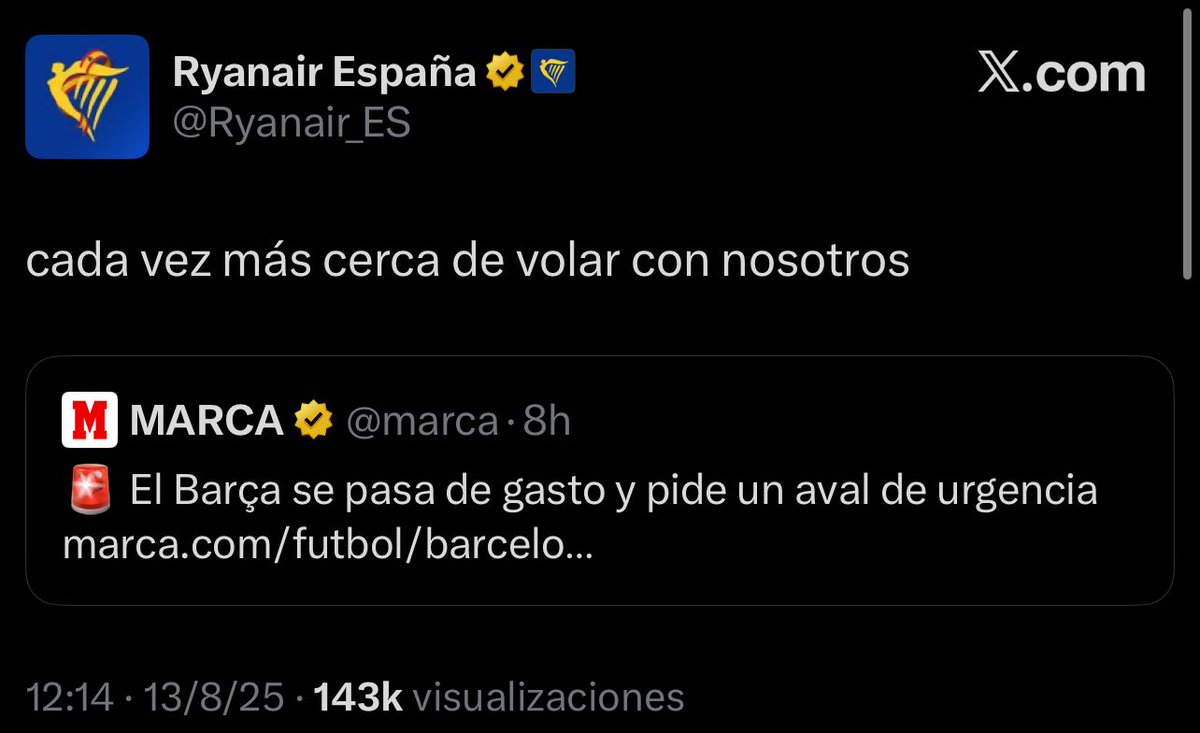 CasperLDS_'s tweet image. Sois un #CRACK @Ryanair_ES 😂😂😂
Comenzad a preparadles el avión 😁