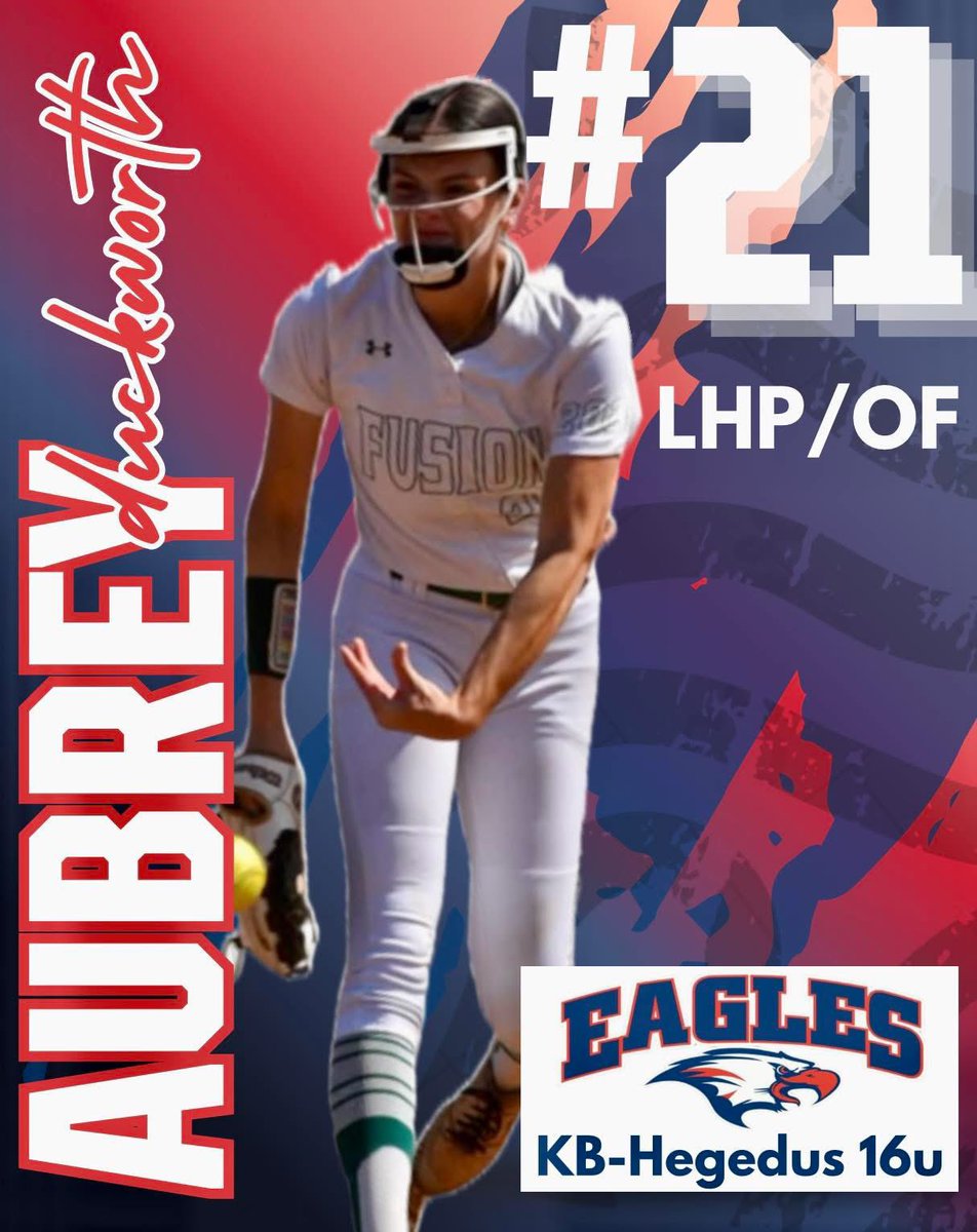 Fusion 09 Hegedus (@09hegedus) on Twitter photo Eagles-KB Hegedus would like to welcome back #21 (LHP/OF) Aubrey Duckworth 2027 to the team. Aubrey is from Lanesville, IN and attends Floyd Central high school. Aubrey’s leadership skills and athletic abilities are such an asset to the team!! <a href="/AubreyD2027/">Aubrey Duckworth 2027 (LHP/OF)</a> Eagles-KB Hegedus would like to welcome back #21 (LHP/OF) Aubrey Duckworth 2027 to the team. Aubrey is from Lanesville, IN and attends Floyd Central high school. Aubrey’s leadership skills and athletic abilities are such an asset to the team!! <a href="/AubreyD2027/">Aubrey Duckworth 2027 (LHP/OF)</a>