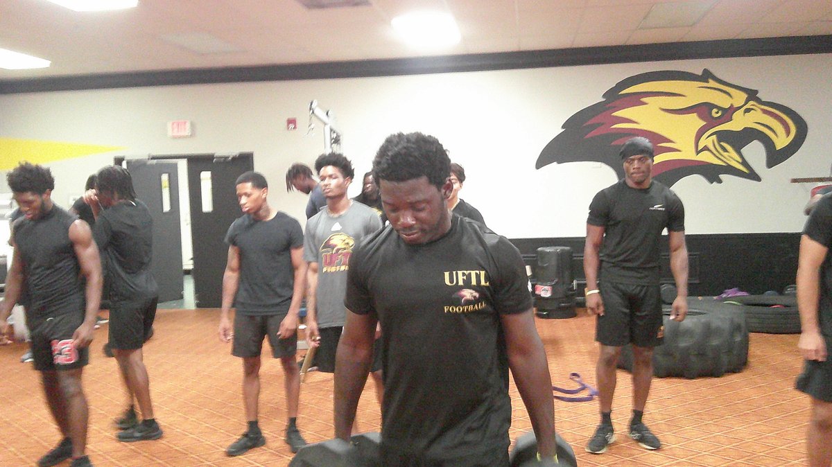 uftlathletics (@uftlathletics) on Twitter photo Some Teams work hard cause they are forced to.
We work hard because we want to
<a href="/UFTLfb/">UFTL Football 🦅🏈</a> <a href="/DamonCogdell/">Damon Cogdell</a> <a href="/J_TAYLOR94/">Josh Taylor</a> <a href="/IMcCartney5/">Ivan “Sticks” McCartney</a> <a href="/CoachMcnair22/">CoachMac</a> Some Teams work hard cause they are forced to.
We work hard because we want to
<a href="/UFTLfb/">UFTL Football 🦅🏈</a> <a href="/DamonCogdell/">Damon Cogdell</a> <a href="/J_TAYLOR94/">Josh Taylor</a> <a href="/IMcCartney5/">Ivan “Sticks” McCartney</a> <a href="/CoachMcnair22/">CoachMac</a>