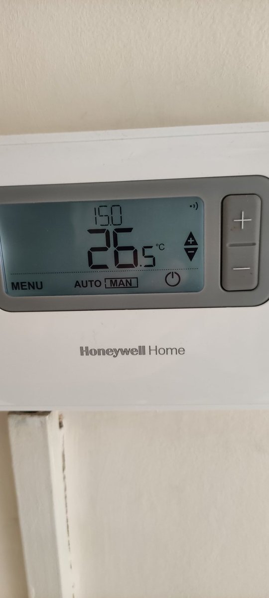 A little warm in the house this evening 🥵