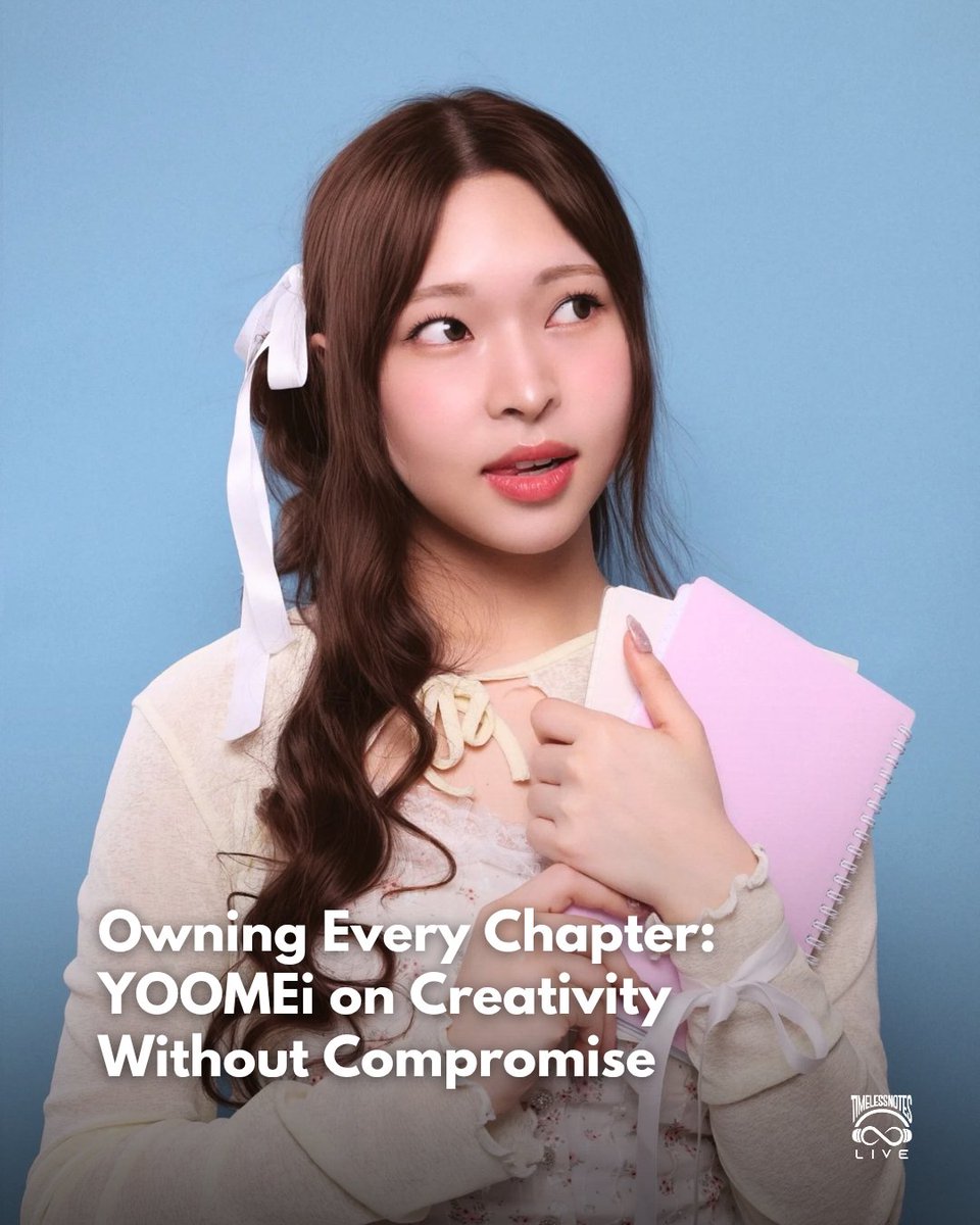 tnlive_official's tweet photo. YOOMEi is stepping into a bold new era! ✨ 

As she fuses retro City Pop with all her passions, discover why she believes regret is worse than failure. 💡 

READ MORE 👇🏼
https://t.co/oTIBSPaMk6

Story by @KGirlie704 🫶🏻

#YOOMEi #KPop #JRock #CityPop #TimelessNotesLIVE #interview https://t.co/Ho2MGkGNTt