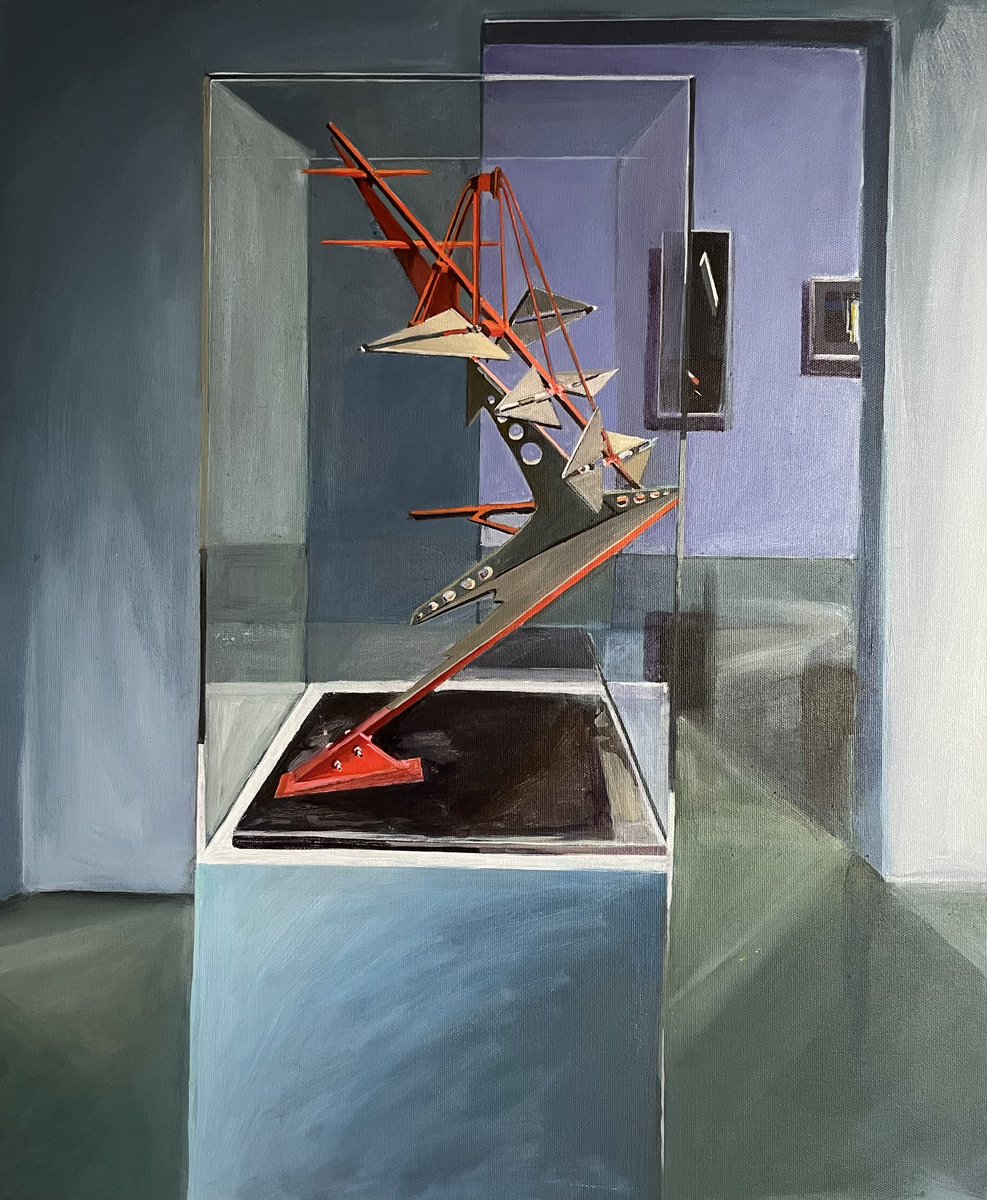 pascalberger691's tweet photo. Peinture, acrylique sur toile de la série 2025.
Un point de réalité, « sculpture en acier, peint de la série aérienne», au musée sprengel de Hanovre. #art #museum #abstractiongeometrique #peinture #sculpture #contemporyartist #contemporaryart #abstracart #abstraction #plasticien https://t.co/dmY443LAeS