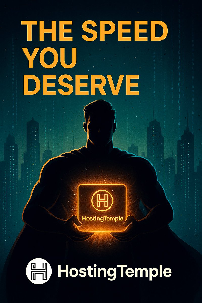 hosting_temple's tweet photo. Launch your dream website today. No delays. No downtime. No excuses.

#HostingTemple #LaunchNow #OnlineSuccess #FastHosting #BusinessBoost https://t.co/07cCdq5eMz