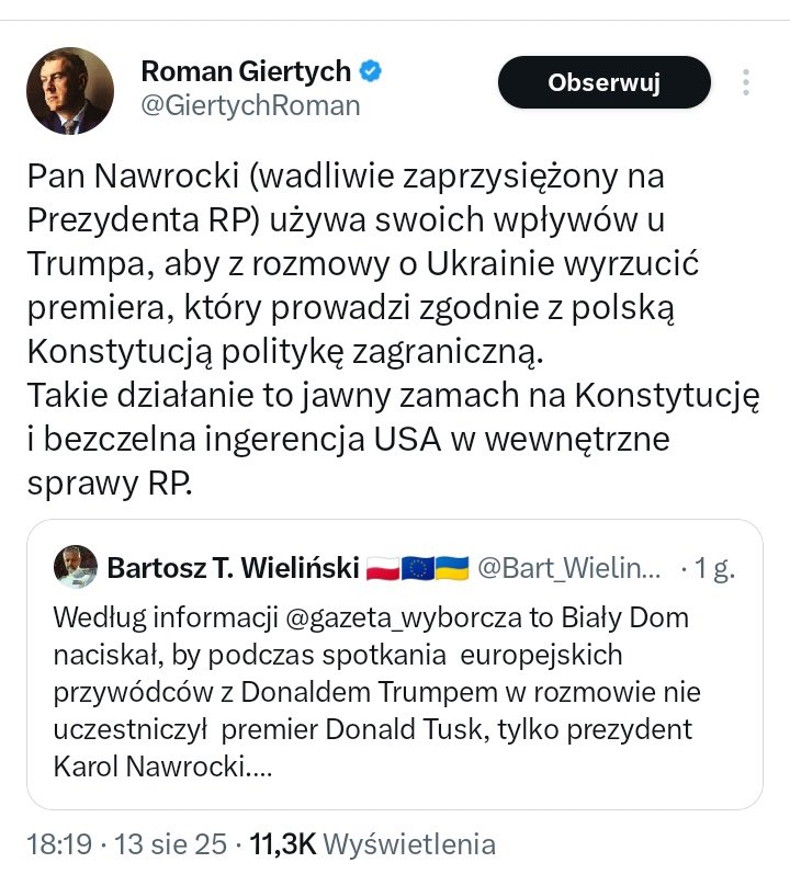 FarmerkaPL's tweet photo. @LeskiewiczRafa Powiedzcie mu żeby koniowi siano zmienił bo ma halucynacje. https://t.co/GI0qczoZrH