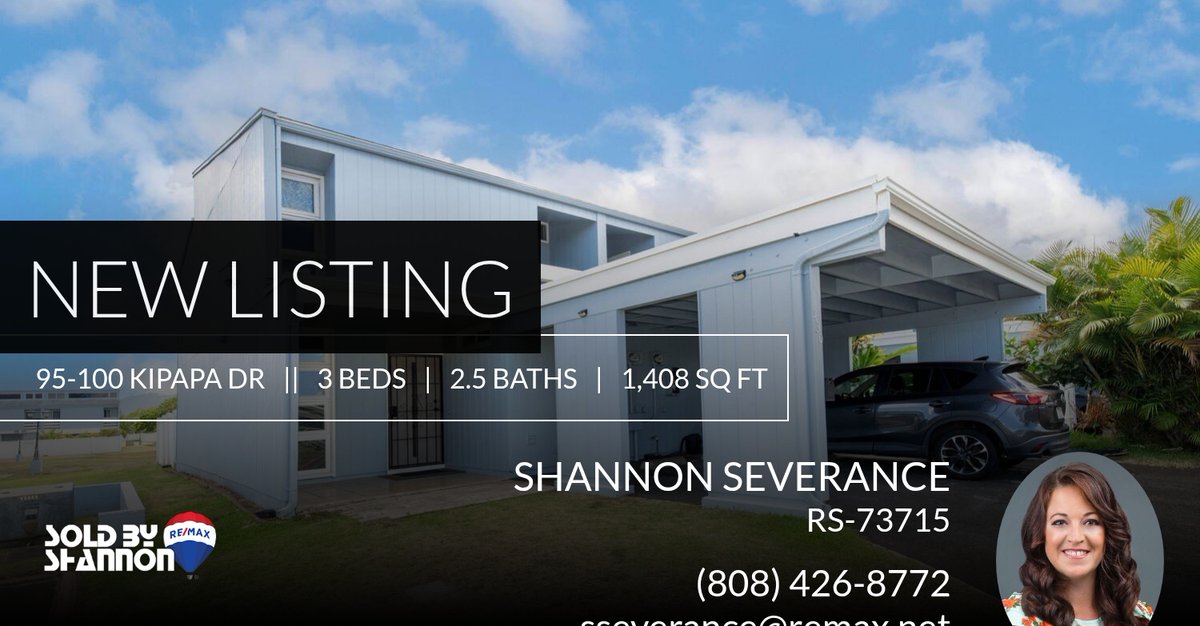 IslandSeverance's tweet photo. 📍 New Listing 📍 Take a look at this fantastic new property that just hit the market located at 95-100 Kipapa Dr 430 in Mililani. Reach out here or at (808) 426-8772 for more information

Shannon Severance https://t.co/t1IssXD1EM https://t.co/BasWgmB85V