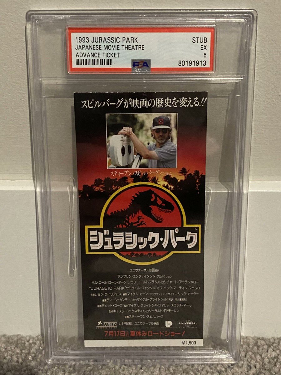 jgmp123's tweet photo. @cllctMedia @darrenrovell @BenMBurrows  Any content out there on Japanese Movie Tickets? The artwork and detail that is put into these makes them a beautiful collectible...Some recent pickups. https://t.co/8NCzO8NFyJ