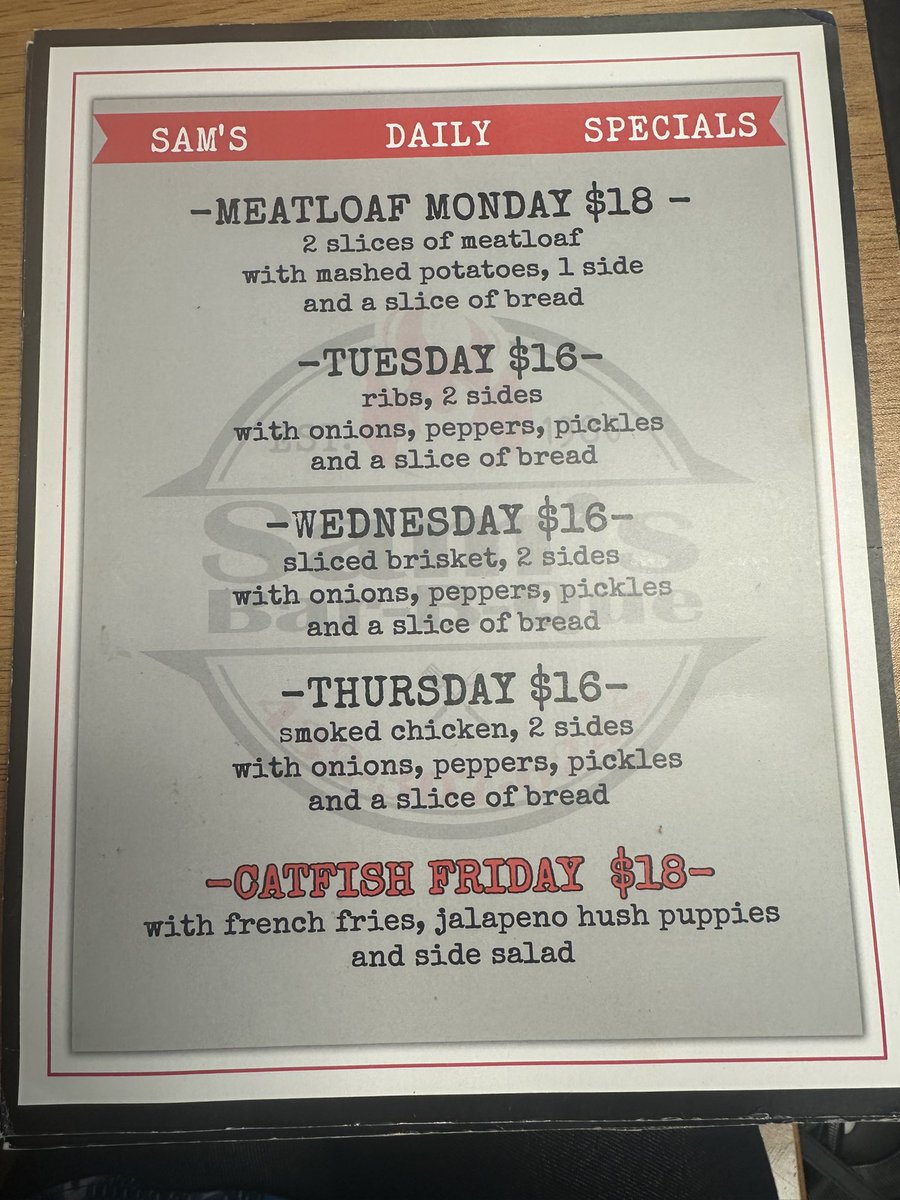 Latimer1Kristi's tweet photo. Go to Sam’s BBQ owned by Tiki Davis…you won’t be disappointed! @OdessaCollege @Cconner0816 @cjquintela41 https://t.co/bnuR54Joz9