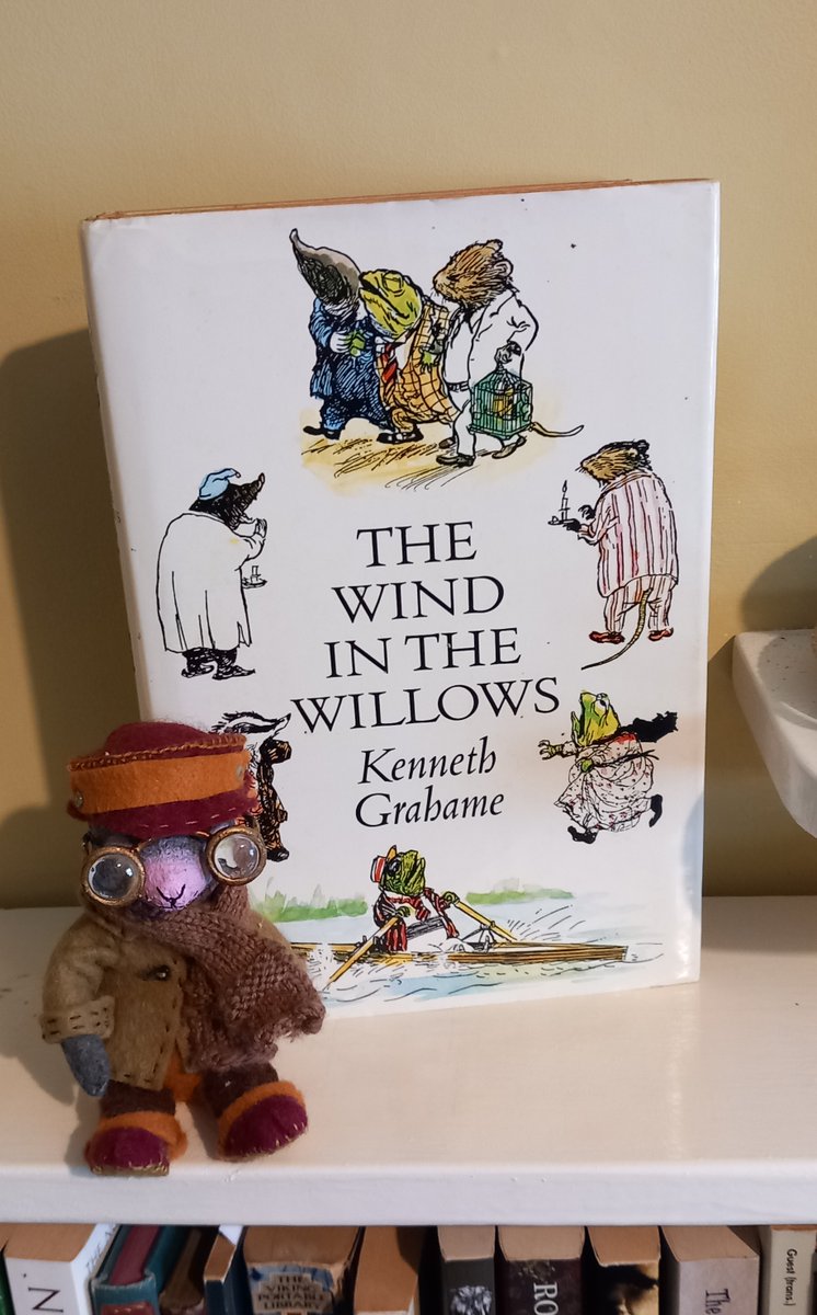 Dear friends, meet my little friend, Mole, from Wind in the Willows. I thoroughly enjoyed making him, and I'm now half way through making Ratty.😍
#books #crafting