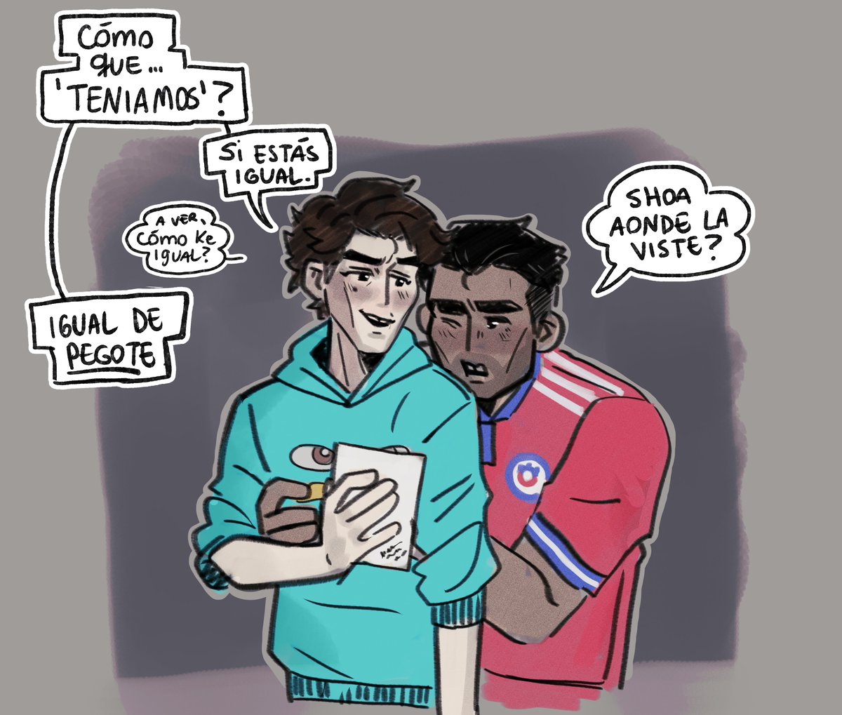 Lolo_Lex's tweet photo. Day 3: Vestimentas/Deportes
More baby jvk pics because I love them tiny bbs

(Shout out to la Escuela Rep. Checa that mix Chilean and Czech traditions)

Also, the legendary Perry el Ornitorrinco hoodie +  camiseta de fútbol 

#jayvik #latinojayvikweek https://t.co/SBreKNVaxy