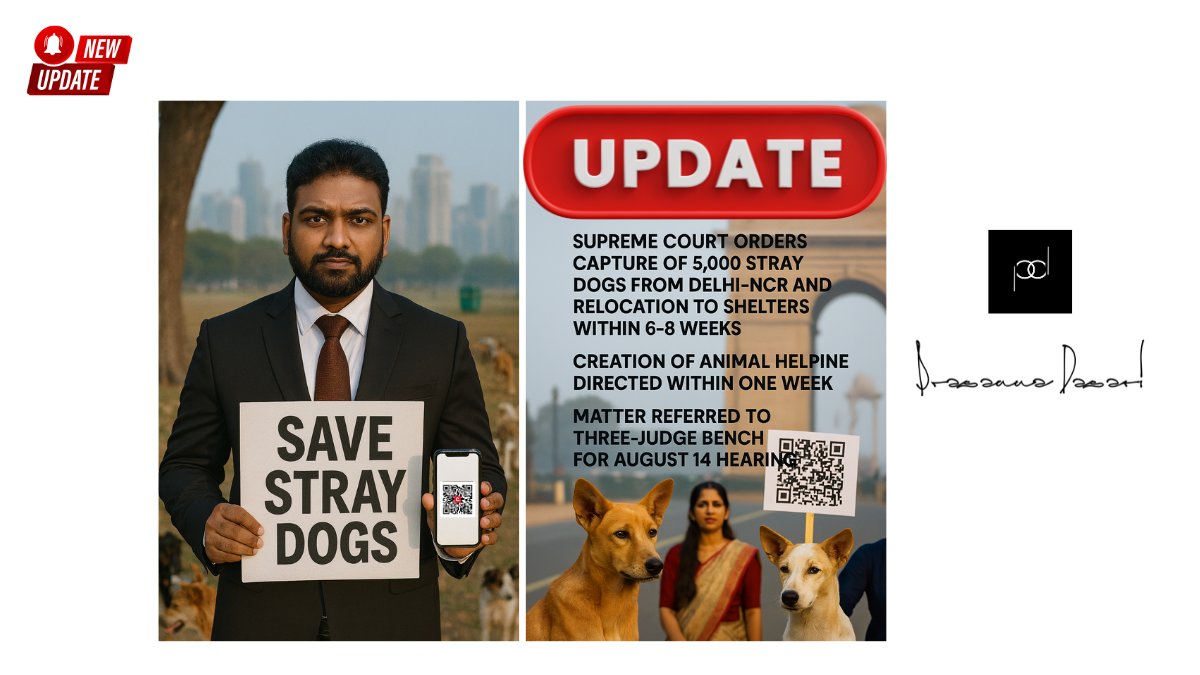 iamprasannaD's tweet photo. 5,000 Delhi-NCR stray dogs. 8 weeks. No clear plan, no humane science. We have days to stop this before it’s too late. Sign. Share. Speak up.
https://t.co/QN3Tq5eAey
#saveourstrays #standforstrays #delhincr #animalwelfare #stopmassremoval #protectstrays #coexistence
Update - 1 has been added to the petition.