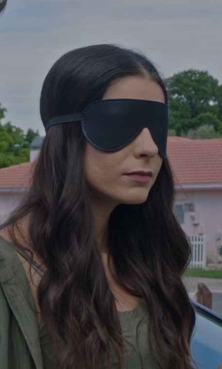 They used a BONDAGE MASK instead of a blindfold in the movie "The House on Laura Anne Drive".  Noice!!  #BONDAGE #BDSM