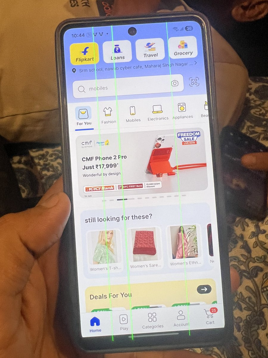 adv_pushpendra_'s tweet photo. my Galaxy A73 has been an amazing device. However, after the latest update, I’ve started seeing 3 green lines appear on my display. This wasn’t there before, and it’s affecting my experience. I hope Samsung can look into this and provide a solution soon.” https://t.co/InNQ7iDWpe
