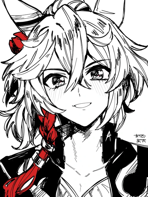 こちらは嬉しくなった勢いで急いで描いて献上した男前エースパイセン……
