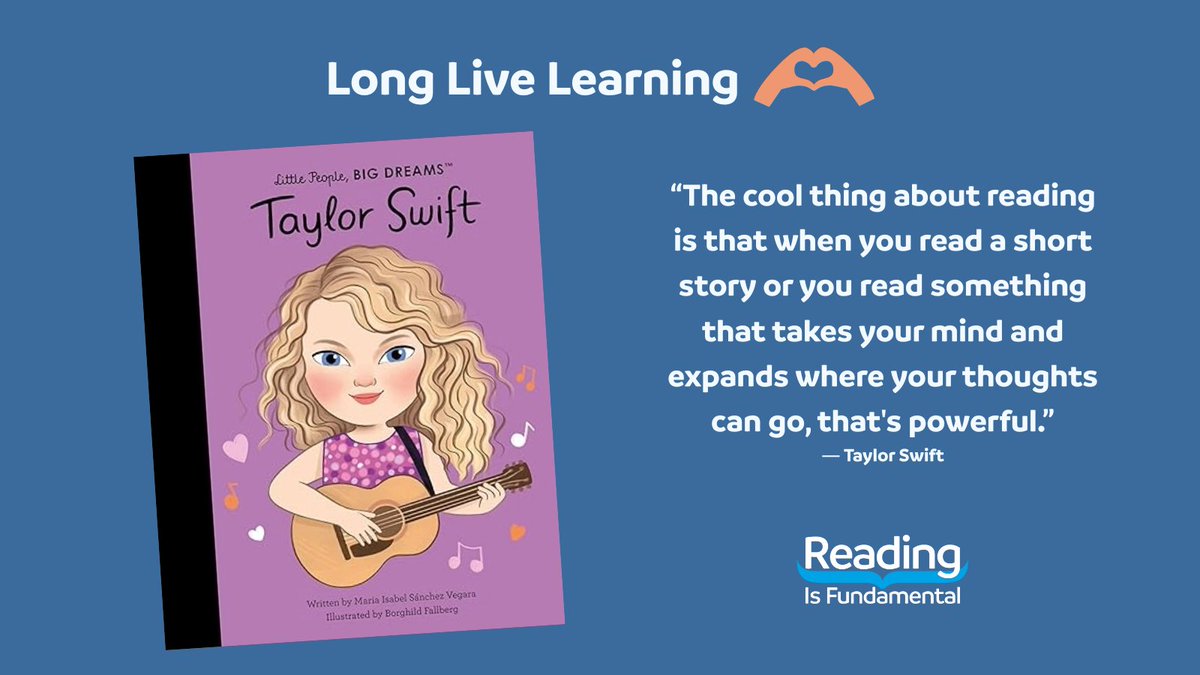 Reading Is Fundamental (@rifweb) on Twitter photo Celebrate with your #Swiftie students.🧡 Share a little sparkle by offering them books & activities found on #LiteracyCentral about their favorite artist.🪩 There is even an educator guide with student activities to make reading more fun! bit.ly/4oA4CfF #ReadwithRIF🫶 Celebrate with your #Swiftie students.🧡 Share a little sparkle by offering them books & activities found on #LiteracyCentral about their favorite artist.🪩 There is even an educator guide with student activities to make reading more fun! bit.ly/4oA4CfF #ReadwithRIF🫶