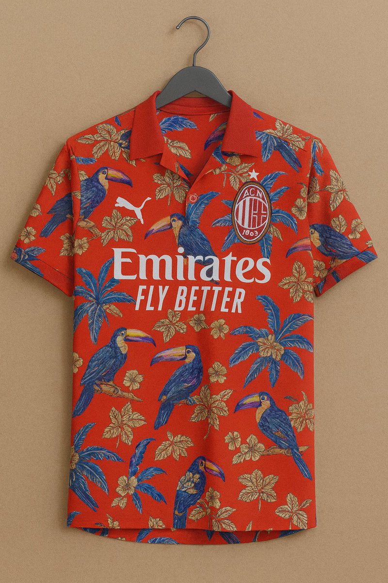 _Tomsen's tweet photo. Hey, @acmilan, jetzt einfach nochmal ein paar Millionen in die Hand nehmen, Ryan Flamingo verpflichten und Geld scheffeln mit diesen Bangern der Flamingo/Miami Vice-Sonderedition. https://t.co/X6bDpajU7T