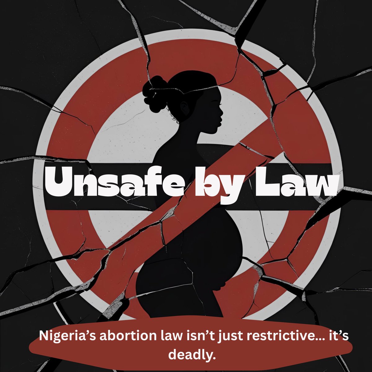 HighgradeN4319's tweet photo. In Nigeria, abortion is so restricted.
This forces thousands into unsafe procedures — and too many into early graves.

It’s not just unsafe.
It’s unsafe by law.

#unsafebylaw
#free2chooseNow
@Free2Choose_NG https://t.co/KX8MJTGTF4