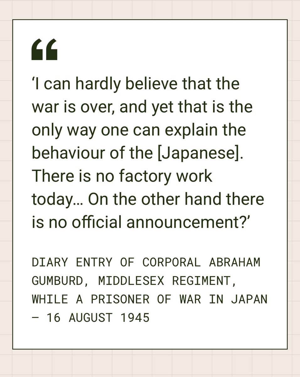 MiddlesexReg57's tweet photo. VJ Day https://t.co/6lZdB9cAHB