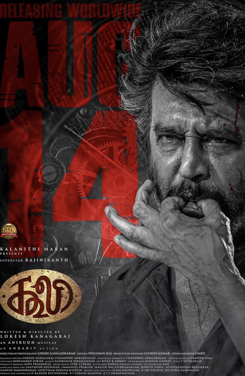 Ra.Karthik (@rakarthik_dir) on Twitter photo For a true fan, 1st day 1st show is always a festival… but this time, the celebration is double! Two Stars🔥 My King <a href="/iamnagarjuna/">Nagarjuna Akkineni</a> Sir as the deadly Simon with mass elevations alongside our Thalaivar <a href="/rajinikanth/">Rajinikanth</a> Sir! Goosebumps loading… Waiting to see you on screen ⭐️👑 For a true fan, 1st day 1st show is always a festival… but this time, the celebration is double! Two Stars🔥 My King <a href="/iamnagarjuna/">Nagarjuna Akkineni</a> Sir as the deadly Simon with mass elevations alongside our Thalaivar <a href="/rajinikanth/">Rajinikanth</a> Sir! Goosebumps loading… Waiting to see you on screen ⭐️👑