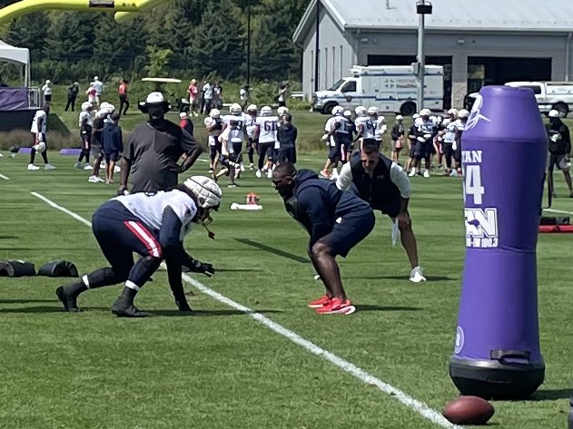 _AndrewCallahan's tweet photo. Mike Vrabel: locked in. https://t.co/YQBjkZvdi5