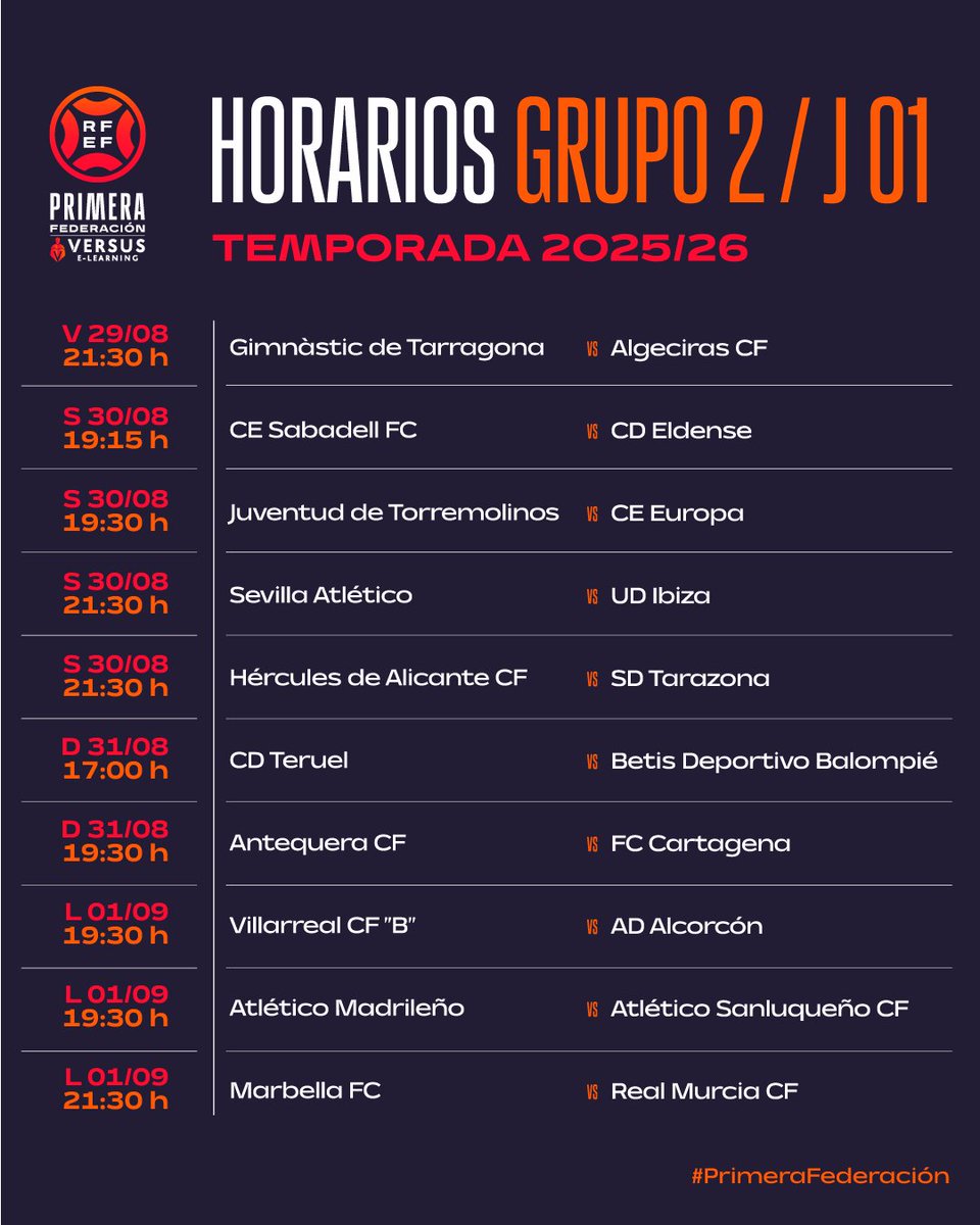 PRIMER PARTIDO DE LA LIGA
🗓️31 de agosto 
 17:00 📷<a href="/RBetisCantera/">Real Betis Cantera</a>