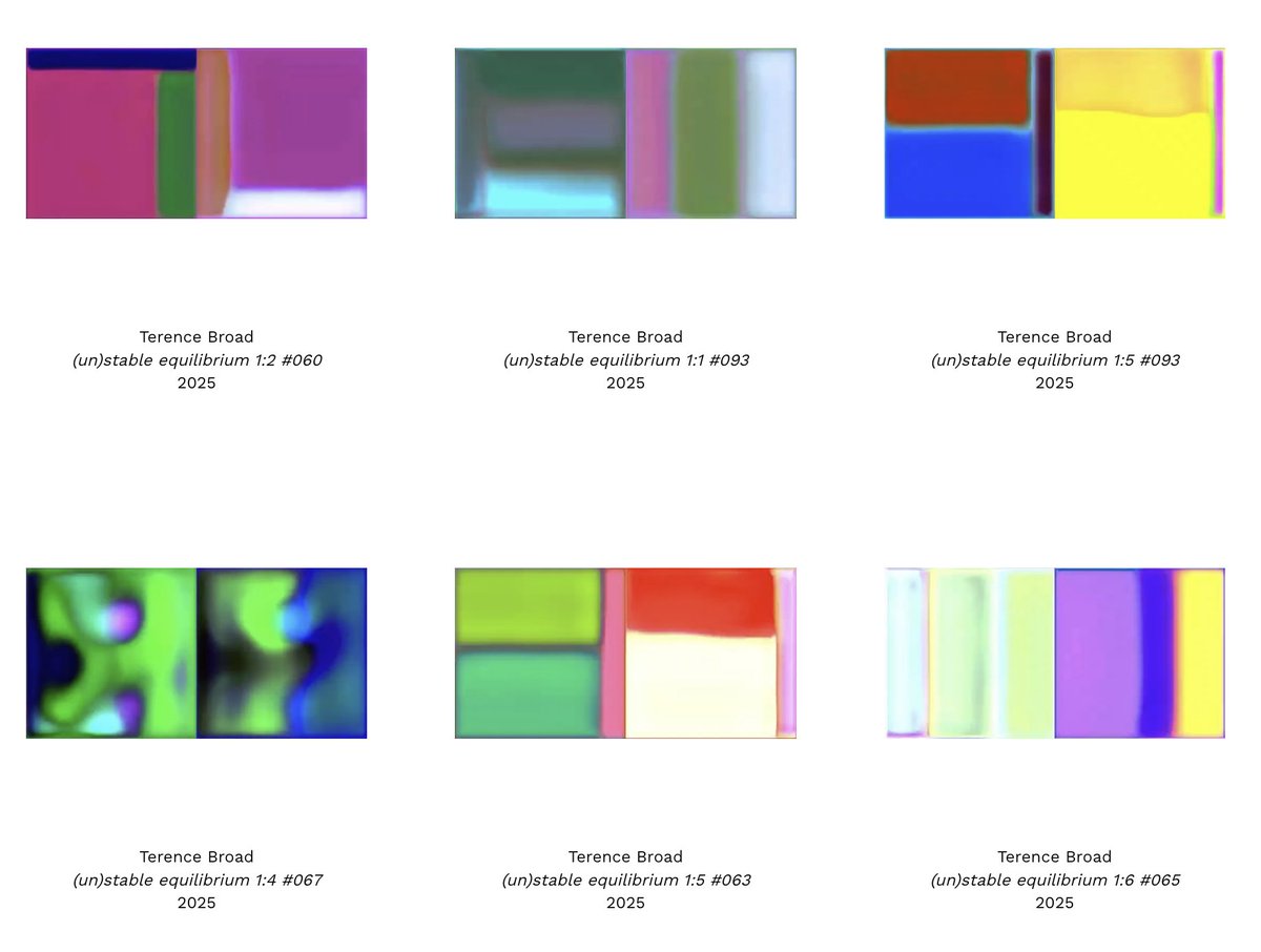 Today: (6) artworks by <a href="/Terrybroad/">Terence Broad</a> were planted into my collection. 

Today: is a good day.