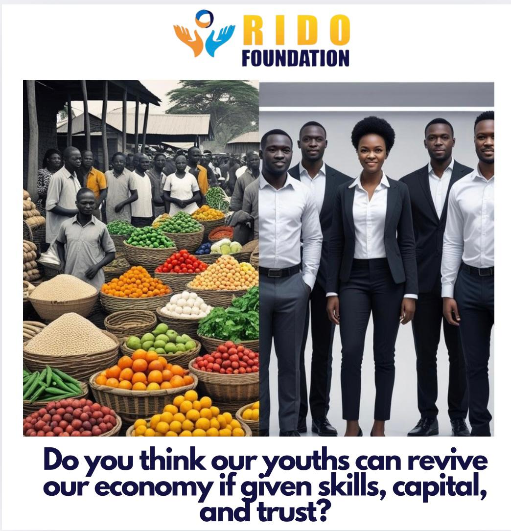 Do You Think Our Youth Can Revive Our Economy?

In the days of our fathers and mothers, towns like Igbaye flourished because young people were deeply involved in trade. They worked the farms, crafted tools, sold goods in bustling markets, and built a reputation for honesty and