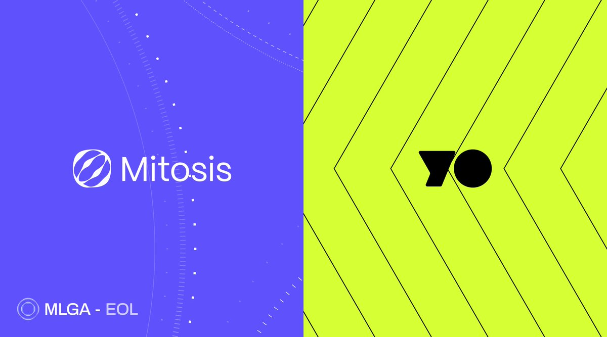 The 1st Alliance Featured Protocol <a href="/yield/">YO</a> is live on EOL!

Check out the deposit: app.mitosis.org/eol/opportunit…

More details below 🧵