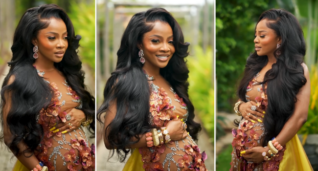 channelstv's tweet photo. ‘The Biggest Project Of My Life,’ Toke Makinwa Reveals Pregnancy

https://t.co/ayy1m446br https://t.co/iF3gXBrf5h