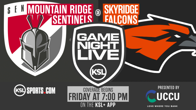 KSL Sports (@kslsports) on Twitter photo We are SO BACK.
#GameNightLive begins Friday with <a href="/MRHSSentinels/">Mountain Ridge High School</a> vs. <a href="/skyridgefb/">SKYRIDGE FOOTBALL</a>
🎙️ <a href="/JeremiahJensen/">Jeremiah Jensen</a> / Sly
📺 KSLSports.com / KSL Sports app / <a href="/KSL5TV/">KSL 5 TV</a> app
🤝 <a href="/utahcommunitycu/">UCCU</a> We are SO BACK.
#GameNightLive begins Friday with <a href="/MRHSSentinels/">Mountain Ridge High School</a> vs. <a href="/skyridgefb/">SKYRIDGE FOOTBALL</a>
🎙️ <a href="/JeremiahJensen/">Jeremiah Jensen</a> / Sly
📺 KSLSports.com / KSL Sports app / <a href="/KSL5TV/">KSL 5 TV</a> app
🤝 <a href="/utahcommunitycu/">UCCU</a>