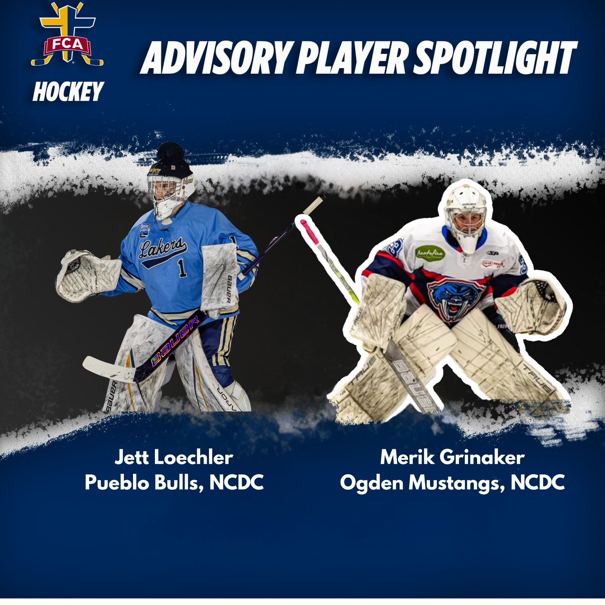 Congratulations to Advisory Players Jett Loechler and Merik Grinaker on being rostered with their respective NCDC Teams for the upcoming 2025-2026 season. 

 We wish them the best for their upcoming training camps this fall.