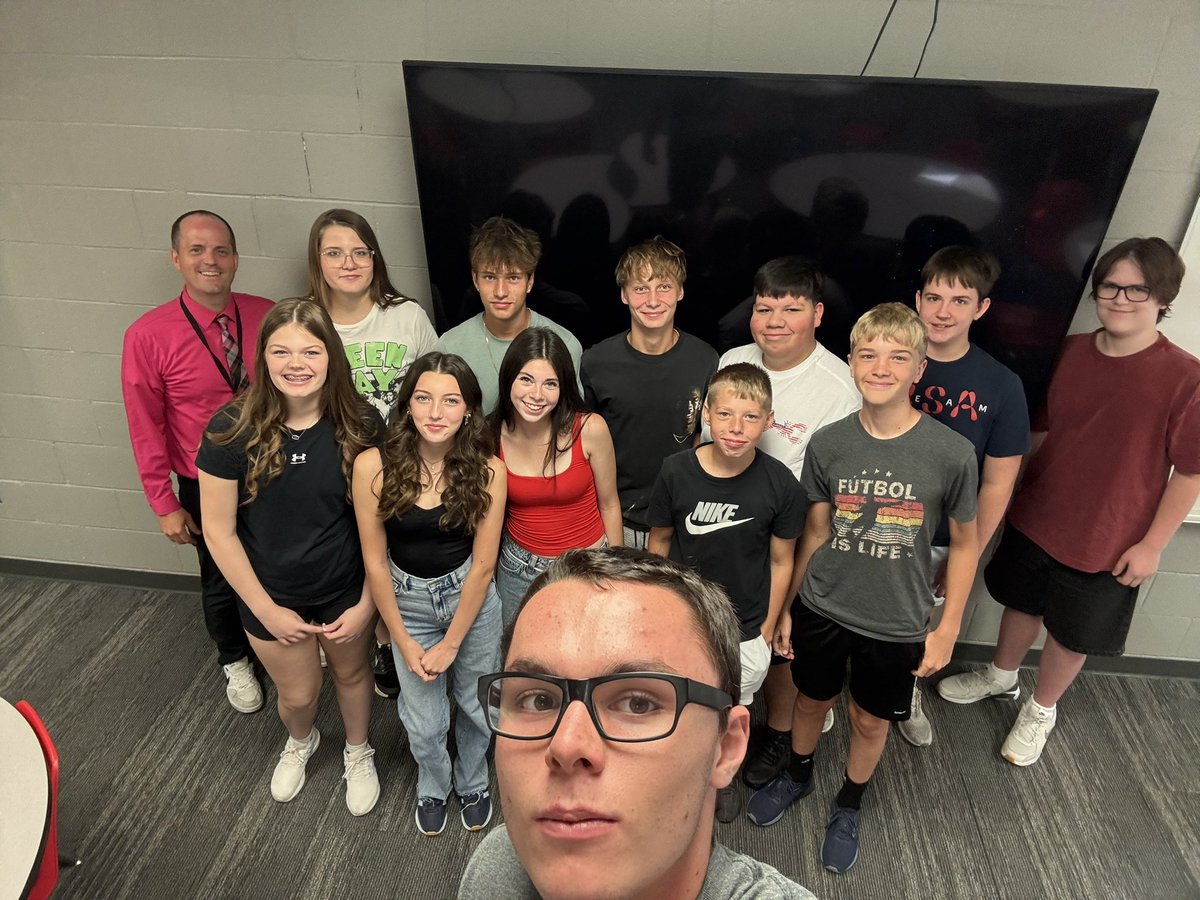 1st day of school pic with the new Freshman Keystone. #dcwestpride #BetterTogether