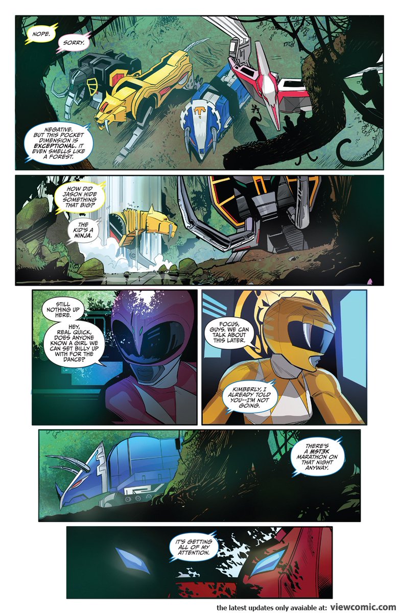 KDreadranger's tweet photo. #GoGoPowerRanger
⚫🟡🔴🩷🔵
Back in the pocket dimension Jason apply the pressure on the team. https://t.co/Vx3glQ9kQw