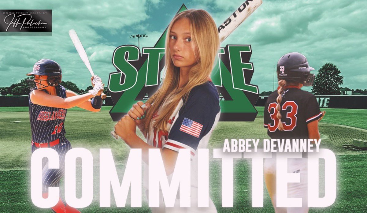 I am beyond excited to announce my verbal commitment to Delta State University to continue my academic and athletic career playing Division II softball! Thank you to all of my friends, family, and coaches who have supported me throughout this journey. Go Statesmen! 🤍💚