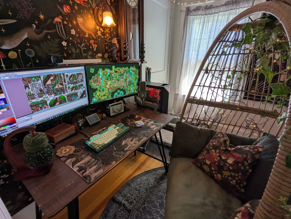 BogWyytch's tweet photo. OMG OMG OMG

@elgato thank you so much for gifting me your new Forest Green Dreamscape collection!!!!
💚Steam Deck
💚Wave Mic Arm LP
💚Wave:3 Mic!

we all know green is obviously the best color and its ABOUT TIME we are getting more options for our setups💚#gifted https://t.co/0zhr8eZirN
