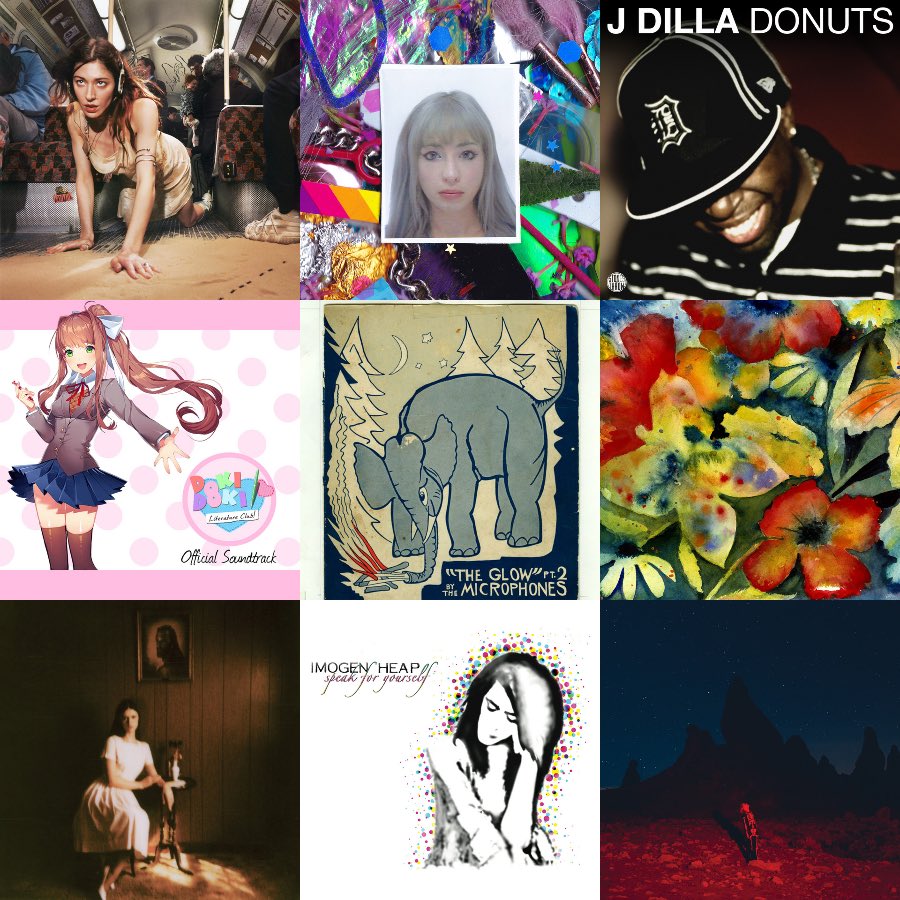 rank my most streamed albums EVER: no repeat artists edition