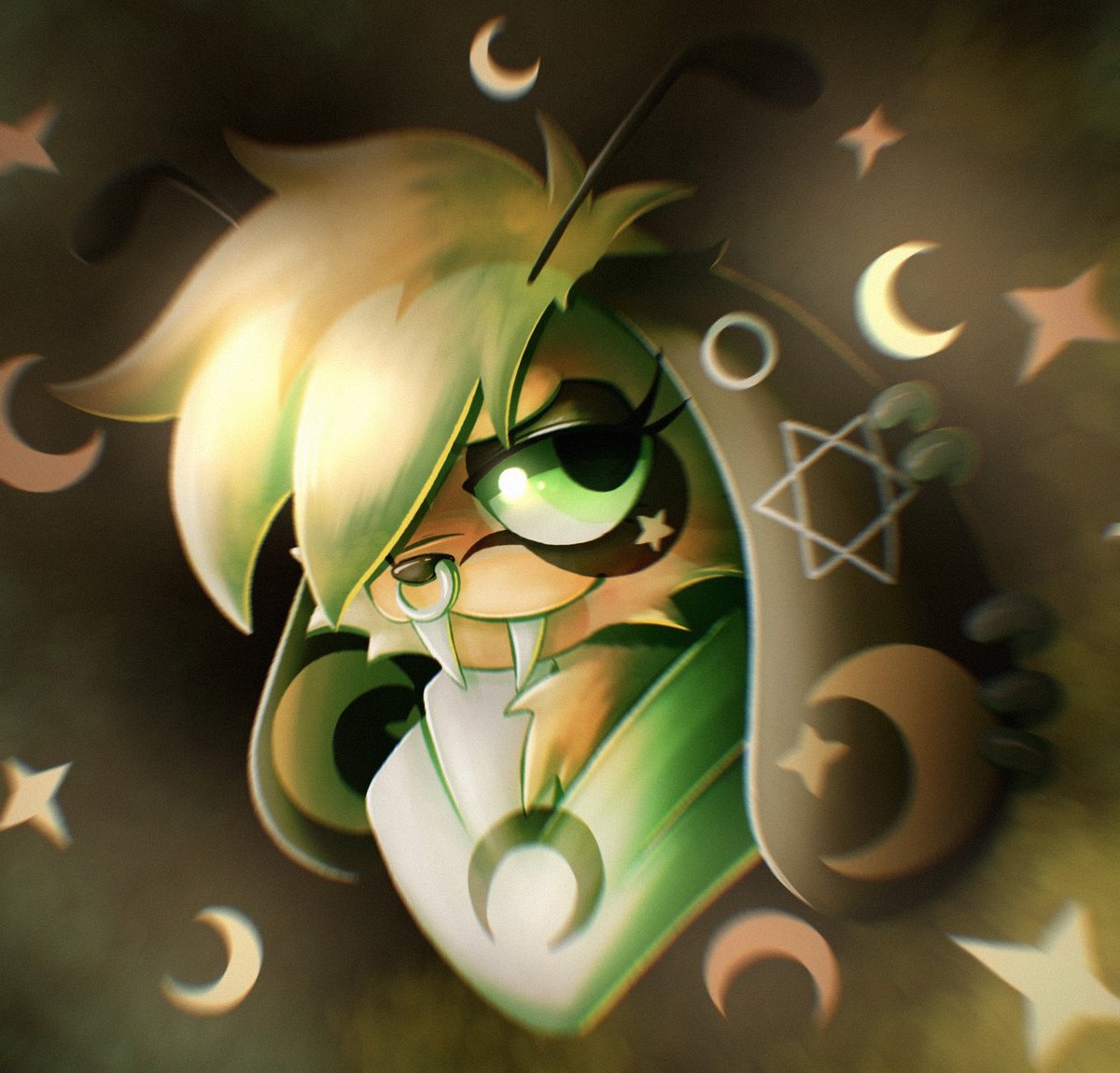 KamiLeonBW's tweet photo. Attack #25 featuring Katerinalovefox’s Bee. 
#artfight #artfight2025 https://t.co/4Bu6f5bHFm
