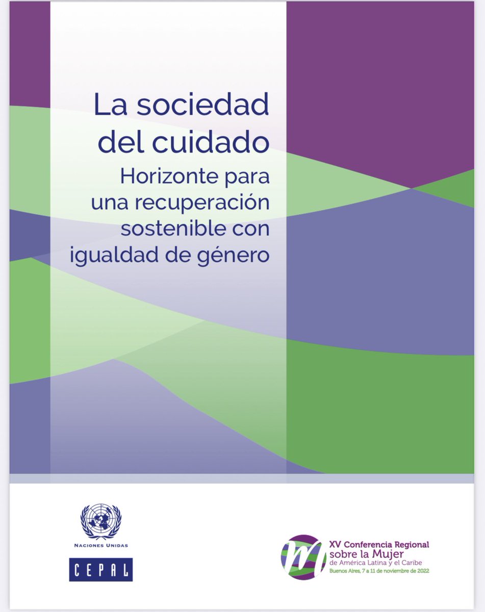 Ahora: en la XVI Conferencia de la Mujer se presenta el Documento de Posición en el que participé. Gracias a <a href="/cepal_onu/">CEPAL</a> x el honor de esta experiencia. Gracias a apoyo de <a href="/gefloresivich/">Georgina Flores Ivich</a> también repositorio.cepal.org/server/api/cor…