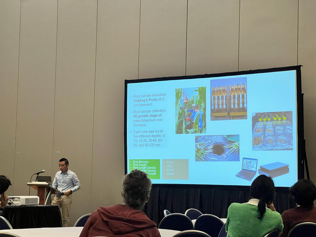 PurdueAgroeco's tweet photo. This week, our PI,  @YichaoRui_PAL , gave an invited talk at the Ecological Society of America (ESA)  Annual Meeting in Baltimore, showcasing some of the exciting ongoing  research happening across our lab!

#PurdueAgroecologyLab #PurdueAg #ESA2025 https://t.co/M0xbwR5i6U