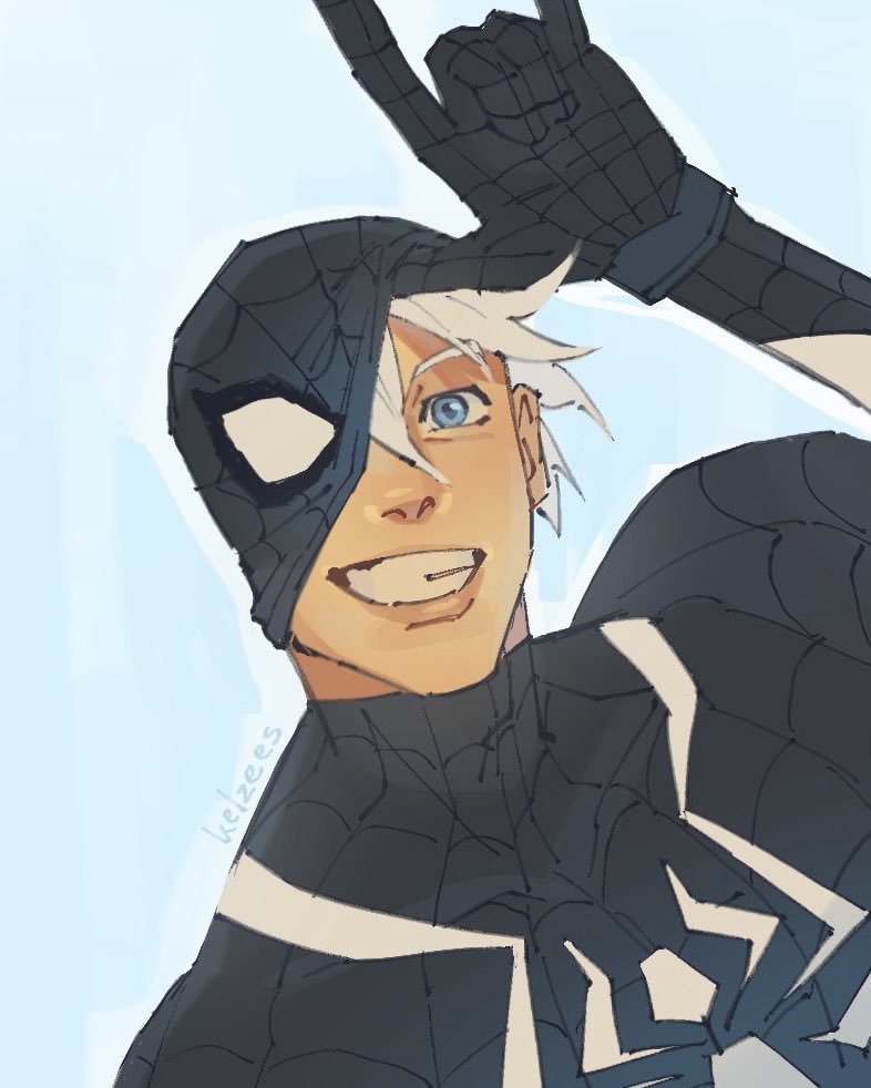 kelzees_'s tweet photo. spidey!!! #JujutsuKaisen #GojoSatoru https://t.co/btQi4H667S