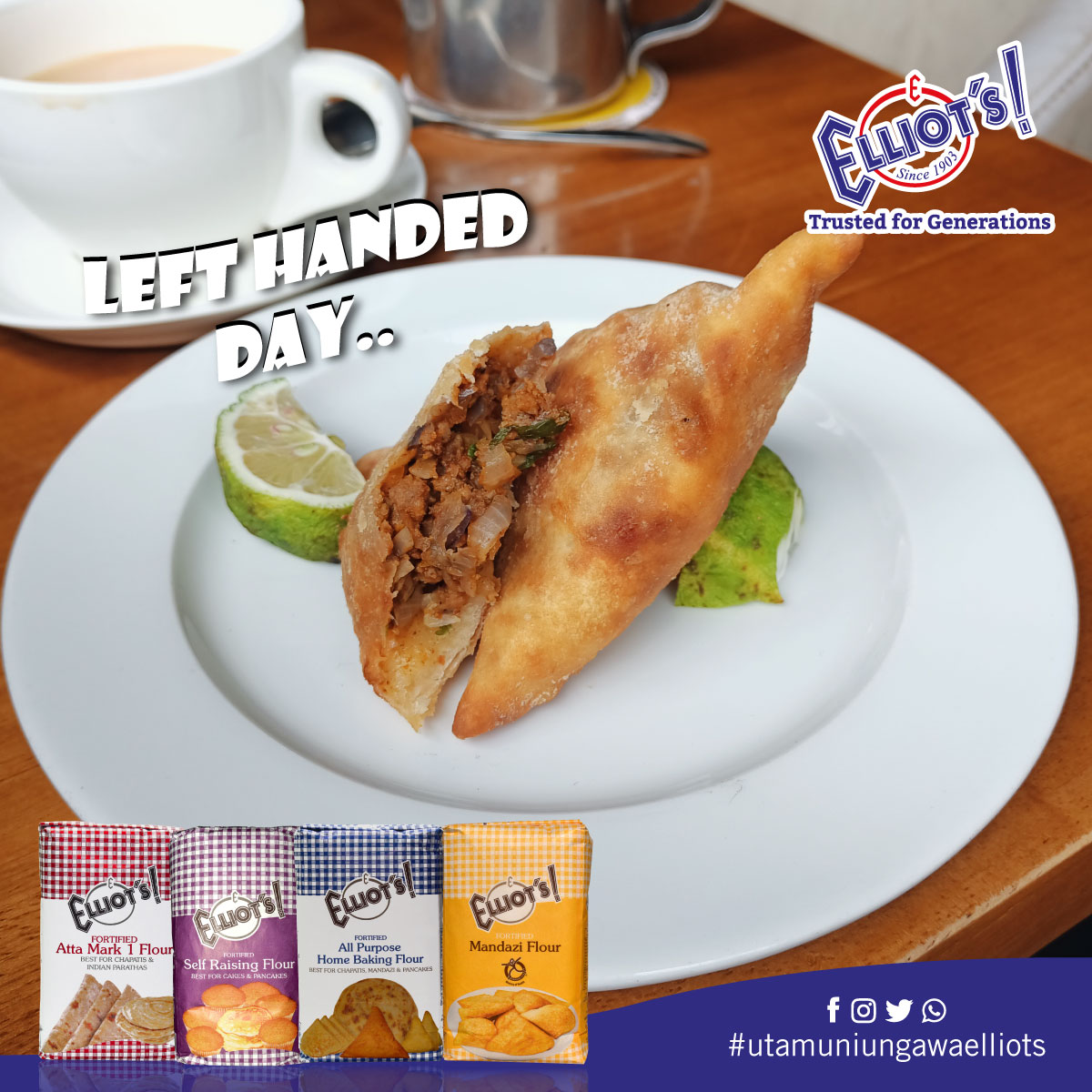 Being left-handed is more than a trait. It’s a constant lesson in resilience.
Happy #lefthandedday to all the Lefties!
#elliotsflour
#elliotsflourselfraising
#elliotsflourallpurpose
#elliotsmandazi
#attamark1
#samosa
#GOAT
#madeinkenya
#natembeya
#confirmed
#scenes
#forthepeople