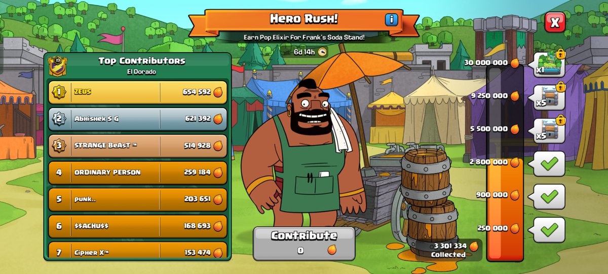 ImAbhishith's tweet photo. @ClashofClans #HeroRush 

#LJCVQJVGP https://t.co/idlt9L7sEQ