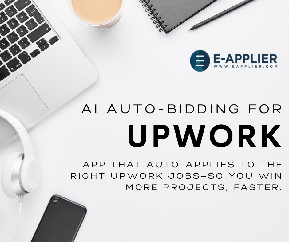 E_Applier's tweet photo. Stop missing great Upwork opportunities!
Our AI-powered auto-bidding bot app applies to the right jobs for you fast, smart, &amp; 24/7.

👉 https://t.co/MpDHqrMV4F

#Upwork #FreelancerLife #WorkSmarter #AutoBidding #AIJobs #FreelanceSuccess #WorkFromHome #upworkbot #upworkautomation https://t.co/DZPds172uu