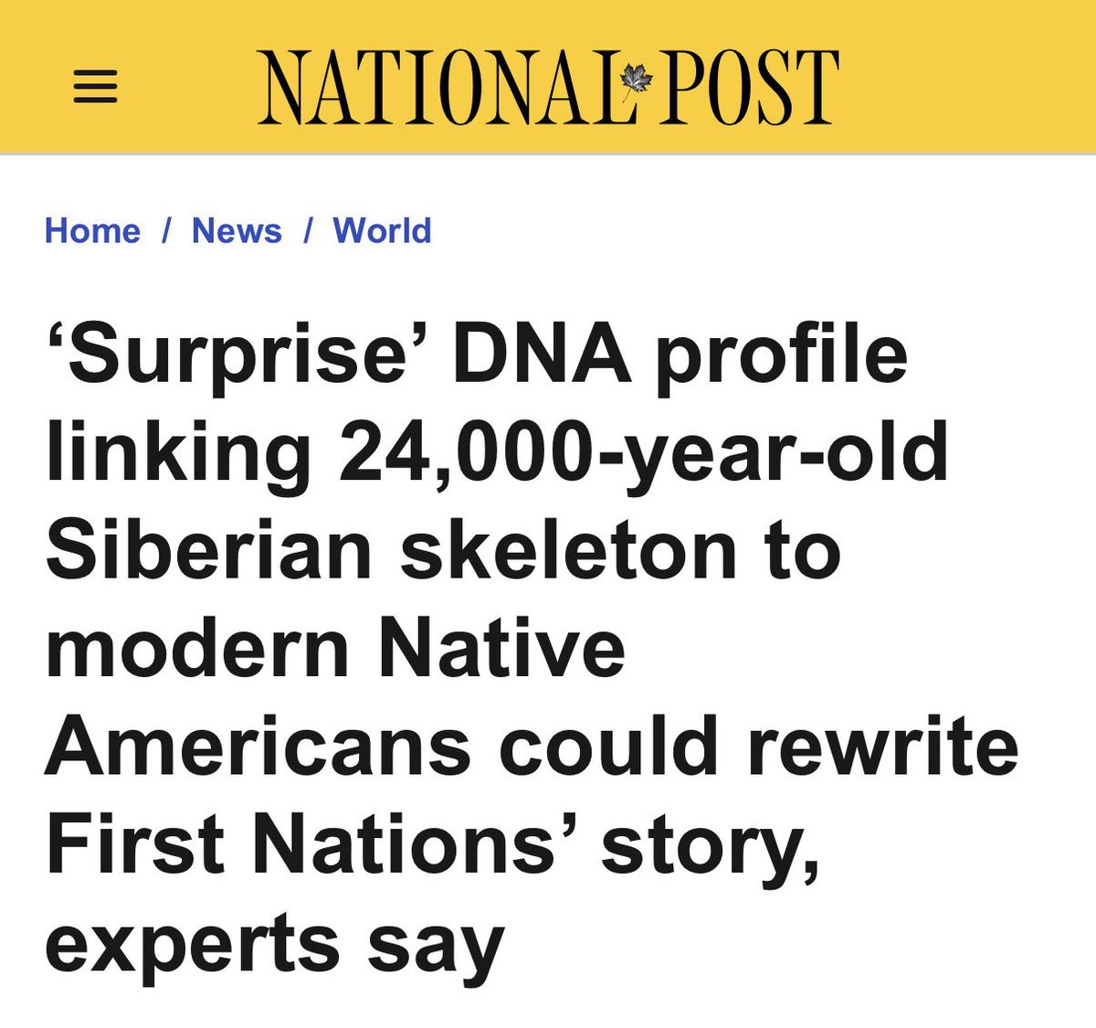 ℕ𝕒𝕥𝕙𝕒𝕟 ℂ𝕠𝕠𝕜𝕖 (@nathancookex) on Twitter photo Absolutely, they have been proven to originate from Siberia. Absolutely, they have been proven to originate from Siberia.